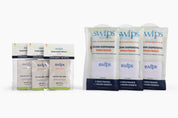 Three Swips 2-Pack sweatband packages and three Rosin Insert Refills 2-Packs, the 2-Pack x3 bundle